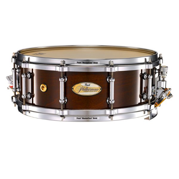 Pearl Philharmonic Maple Snare Drum 14 x 5 in. Gloss Barnwood Brown