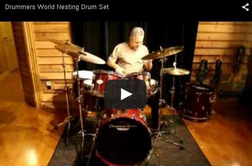 Drummers World Nesting Kit Demo by Rick Dior