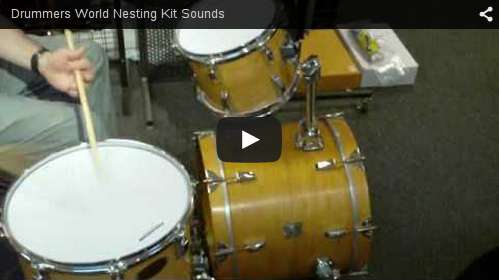 The Drummers World Nesting Kit Sound