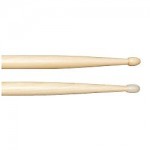 Vater American Hickory Traditional 7A Drumsticks - Wood and Nylon Tip